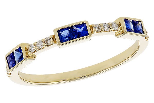 M311-13087: LDS WED RG .36 SAPPHIRE .43 TGW