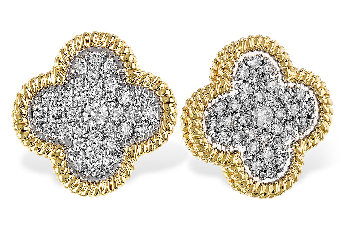 M311-13969: EARRINGS .50 TW