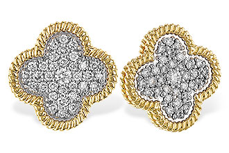 M311-13969: EARRINGS .50 TW