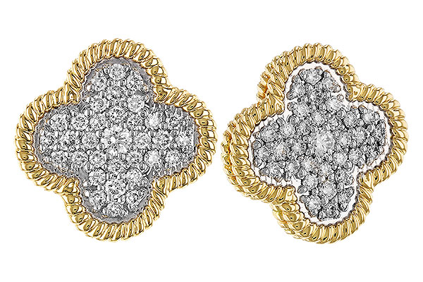 M311-13969: EARRINGS .50 TW
