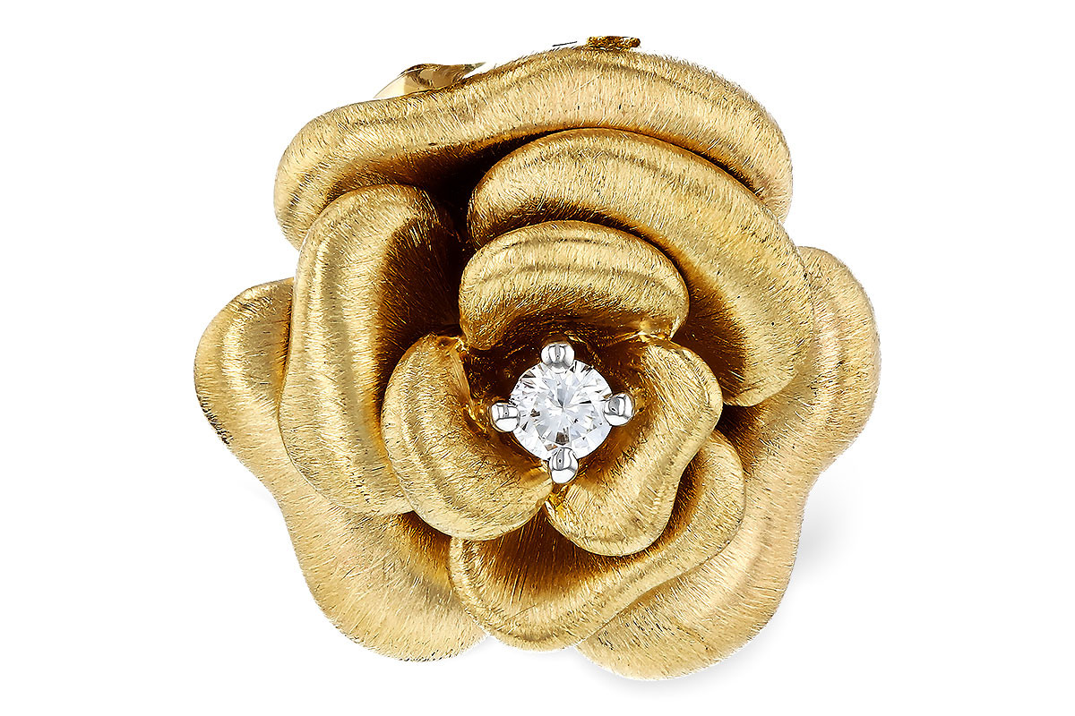 M312-00341: PENDANT .03CT (LARGE FLOWER PENDANT FROM G312-00333)