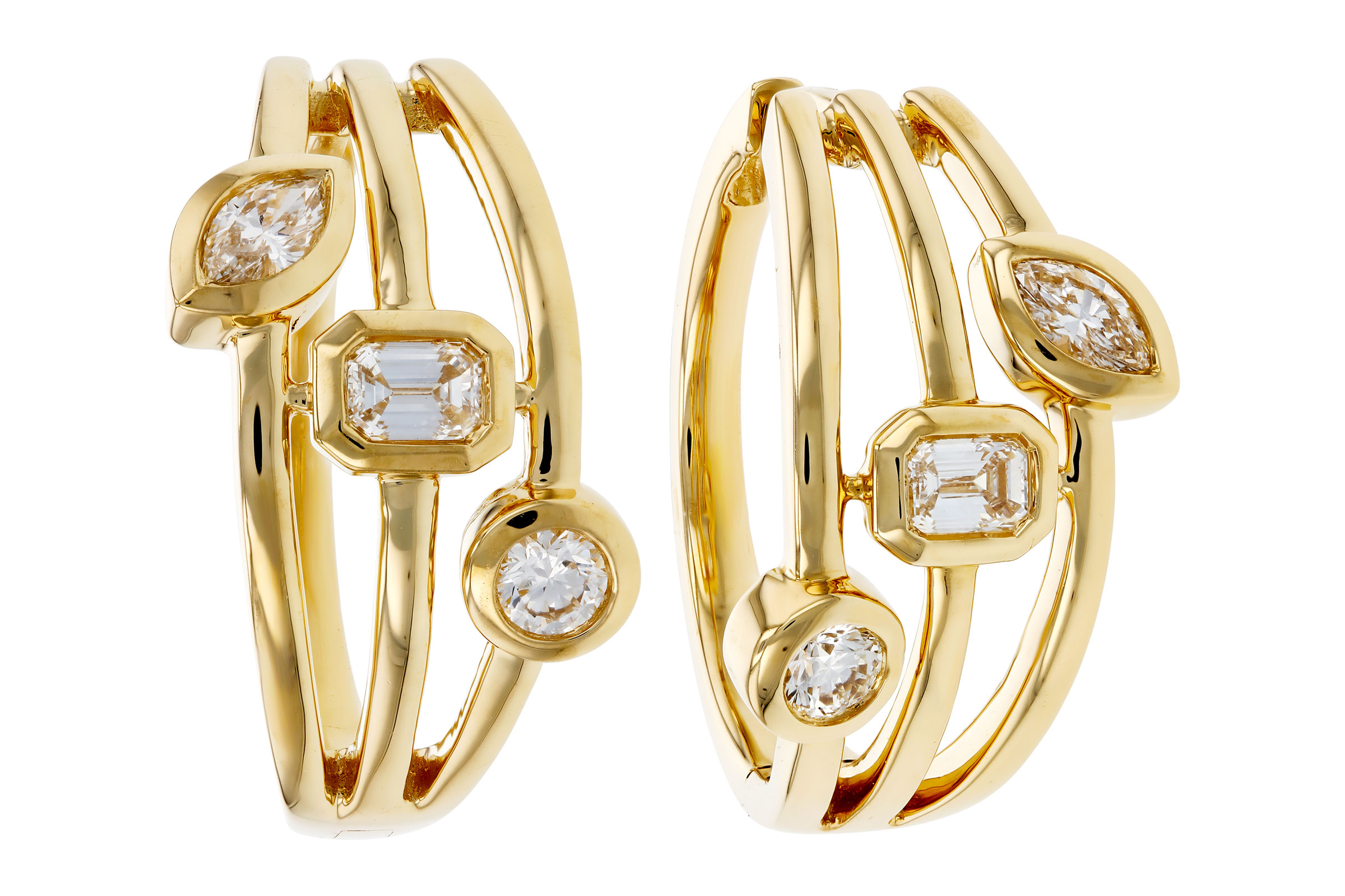 M312-01241: EARRINGS .45 TW (BR/EC/MQ)
