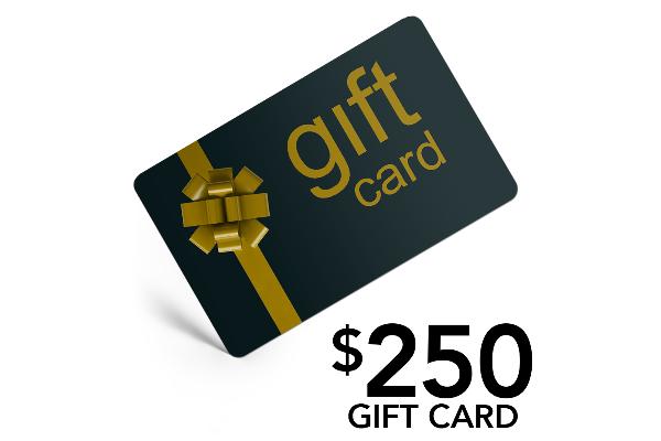 R036-61215: $250 Gift Card